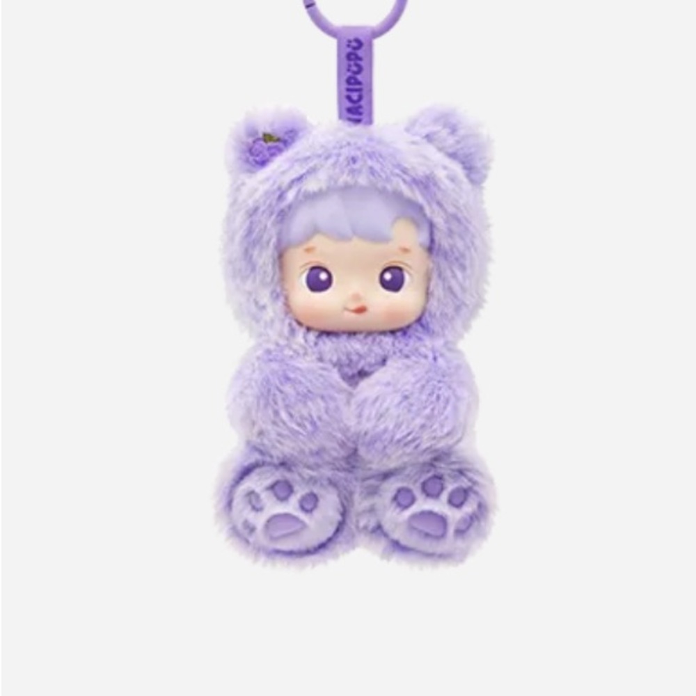 Pop Mart (POP NOW) HACIPUPU Gummy Bear Series- grape - scented